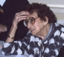 Elsa Müller bei der Hochzeit ihres Enkels Wolfgang 30. April 1988