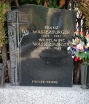 Grab von Franz und Wilhelmine Wasserburger in Gars am Kamp